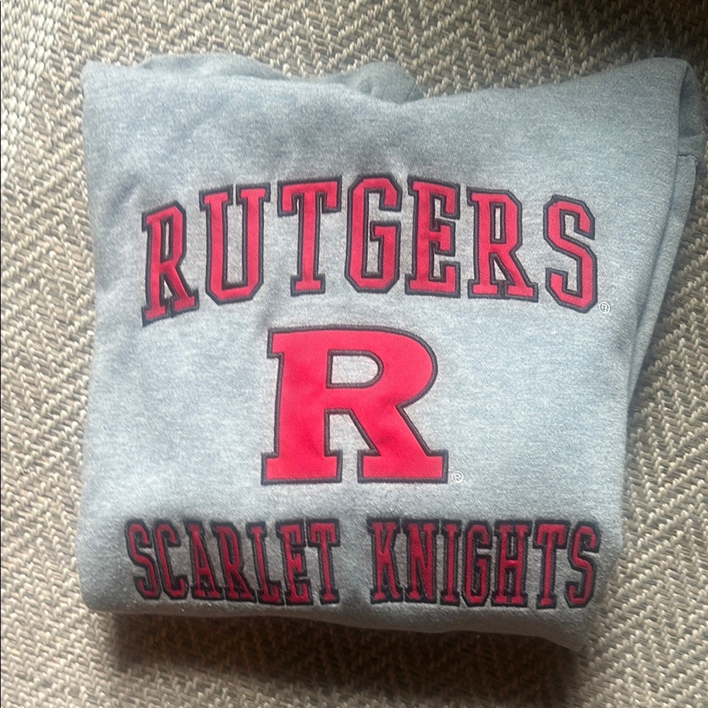 Gray Rutgers Scarlet Knights Sweatshirt